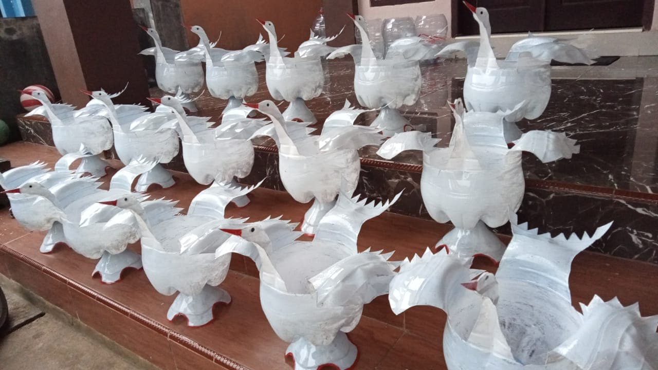 Gambar Pot Bunga Angsa